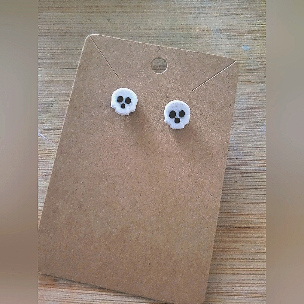 COPY - Skeleton Skull Stud Earrings
